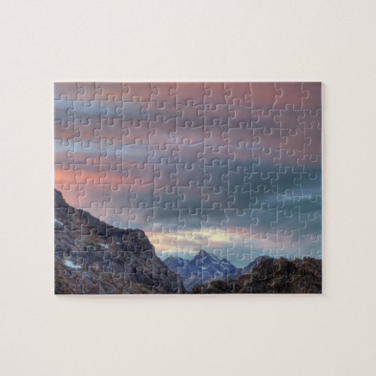 Argonaut Peak, zonsondergang Legpuzzel (Horizontaal)