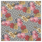 Argos Floral Stof (Swatch)