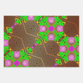 Argos Gatsby Op Art Sampler Inpakpapier Vel (Voorkant 3)