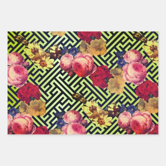 Argos Gatsby Op Art Sampler Inpakpapier Vel (Voorkant 2)