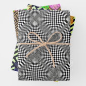 Argos Gatsby Op Art Sampler Inpakpapier Vel (In situ)