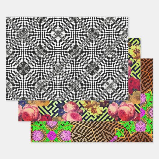 Argos Gatsby Op Art Sampler Inpakpapier Vel (Set)