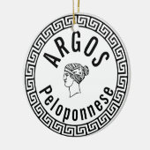 Argos - Peloponnesos (Griekenland) Keramisch Ornament (Links)