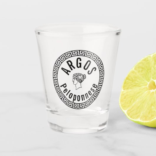 Argos - Peloponnesos (Griekenland) Shot Glas (Voorkant)