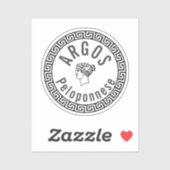 Argos - Peloponnesos (Griekenland) Sticker (Vel)