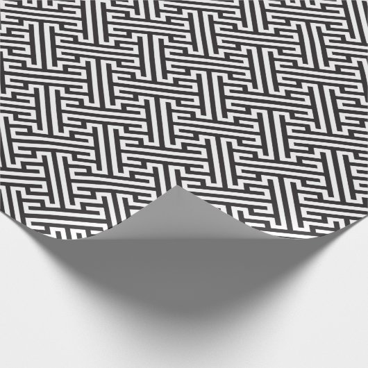 Argos Zwart-wit Cadeaupapier (Hoek)