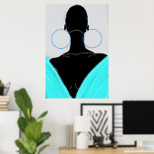 Argoslas original - deep vibe poster (Thuiskantoor)