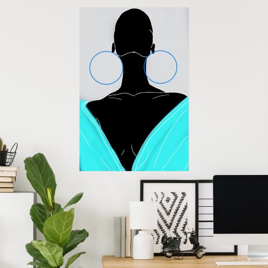 Argoslas original - deep vibe poster (Thuiskantoor)