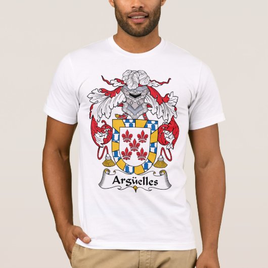 Arguelles Family Crest T-shirt (Voorkant)