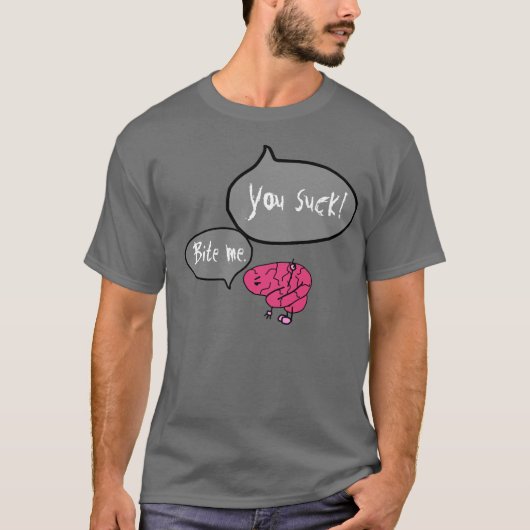 Arguing met je brein t-shirt (Voorkant)