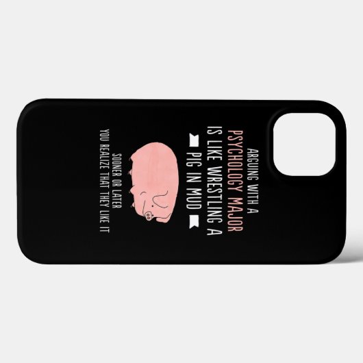 Argument met psychologie Case-Mate iPhone case (Achterkant (horizontaal))