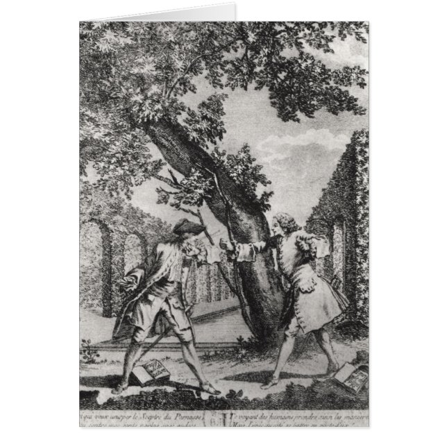 Argument tussen Jean-Jacques Rousseau (Voorkant)
