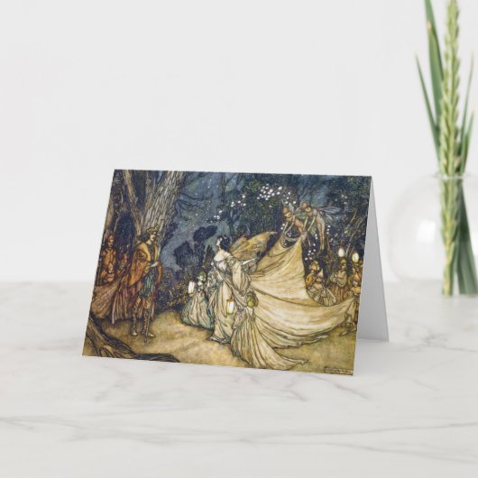 Argument van Oberon en Titania aanpasbare kaart (Voorkant)