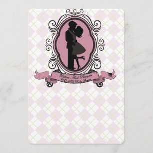 Argyl Baby Shower Invitations Golf Theme Kaart