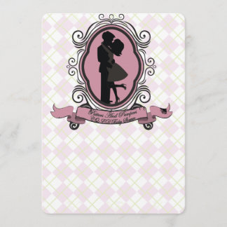 Argyl Baby Shower Invitations Golf Theme Kaart