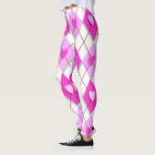 Argyle 3d harten leggings (Links)