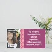 Argyle Afsluitbal Foto's 2010 Afstudeeruitnodiging (Staand voorkant)