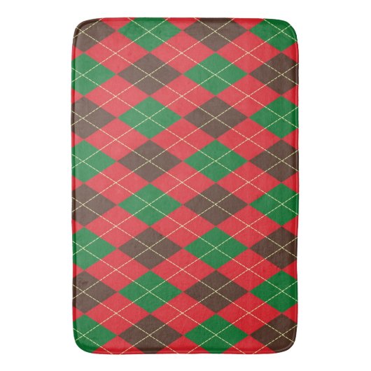 Argyle Badmat (Voorkant Verticaal)