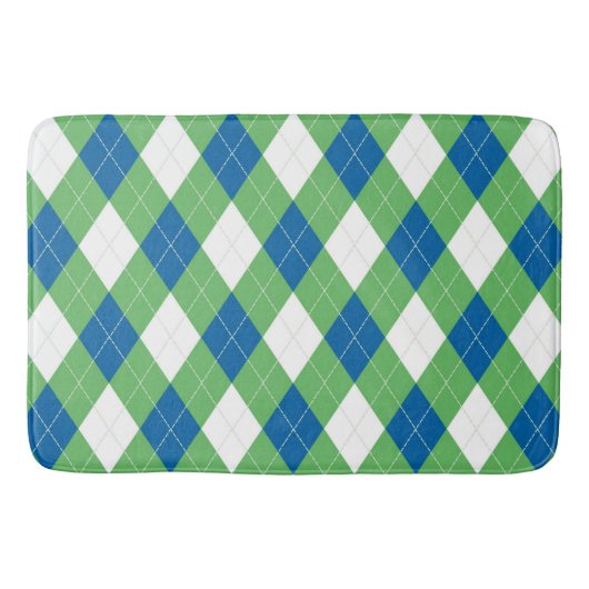 Argyle Badmat (Voorkant)