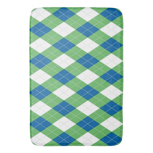 Argyle Badmat (Voorkant Verticaal)