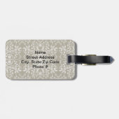 Argyle Bagagelabel (Achterkant horizontaal)