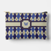 Argyle-blauwbescone Etui (Voorkant)
