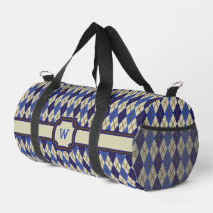 Argyle-blauwbeskone Plunjezak