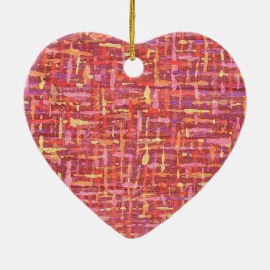 Argyle Blue Bird Keramisch Ornament (Achterkant)