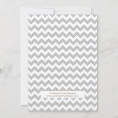 Argyle Bow Stropdas Boy Baby shower Uitnodiging (Achterkant)