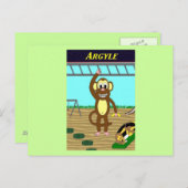 Argyle Briefkaart (Voorkant / Achterkant)