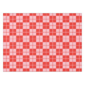 Argyle Checkerboard Plaid Tafelkleed (Voorkant (Horizontaal))