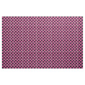 Argyle checkt roze en zwart stof (Fat Quarter)