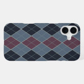 Argyle & Class: Diamonds Are Forever (op truien) iPhone Hoesje (Achterkant horizontaal)