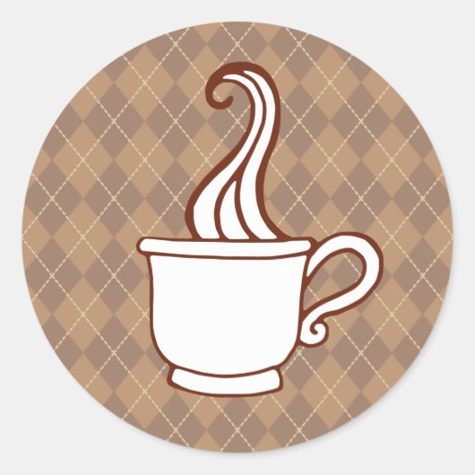 Argyle Coffee Stickers (Voorkant)