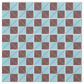 Argyle controleert blauw en bruin stof (Close Up)