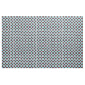 Argyle controleert blauw en bruin stof (Fat Quarter)