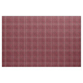 Argyle controleert rood en zwart stof (Yard (91,4 cm))