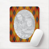 Argyle Design Photo Lijst Muismat (Met muis)