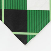 Argyle diagonale ruitruit fleece deken (Hoek)
