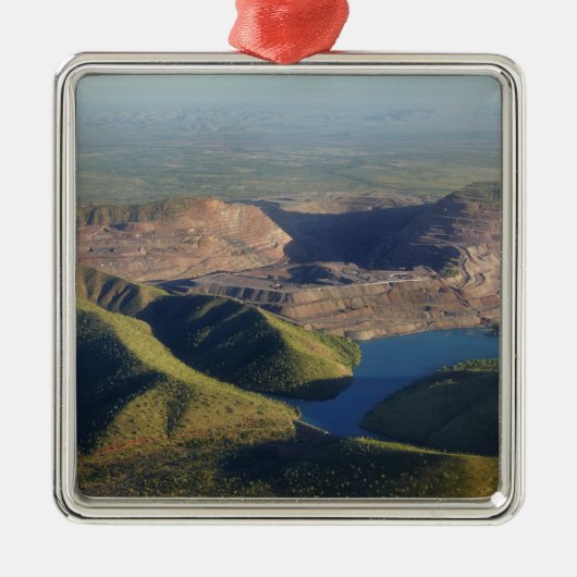 Argyle Diamond Mine Metalen Ornament (Voorkant)