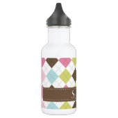 Argyle Diamond Stitch Hoot 32. oz. Waterfles (Links)