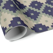 Argyle fair isle naadloze patroonontwerper, cadeaupapier (Rol Hoek)