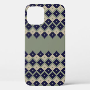 Argyle fair isle naadloze patroonontwerper, Case-Mate iPhone case