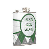 Argyle-gelaatkolf Heupfles (Rechts)