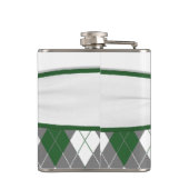 Argyle-gelaatkolf Heupfles (Achterkant)