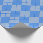 Argyle Gift Wrap in Om het even welke Kleur - HAMb Cadeaupapier (Hoek)