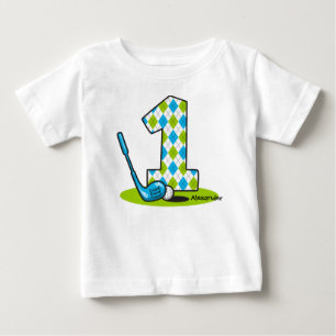 Argyle Golf 1ste verjaardag gepersonaliseerd
