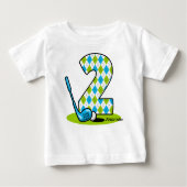 Argyle Golf 2e verjaardag gepersonaliseerd (Voorkant)
