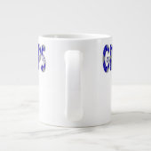 Argyle Gramps Grote Koffiekop (Achterkant)