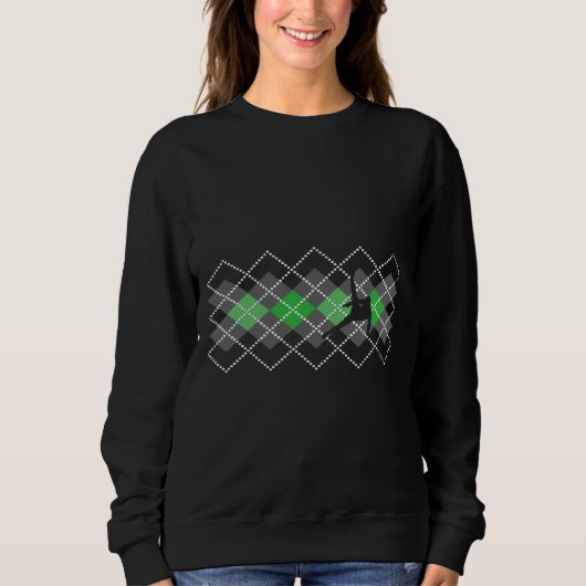 Argyle Gymnast Sweater Mannen S (Voorkant)